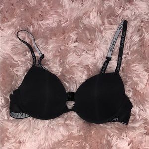 Calvin Klein black bra